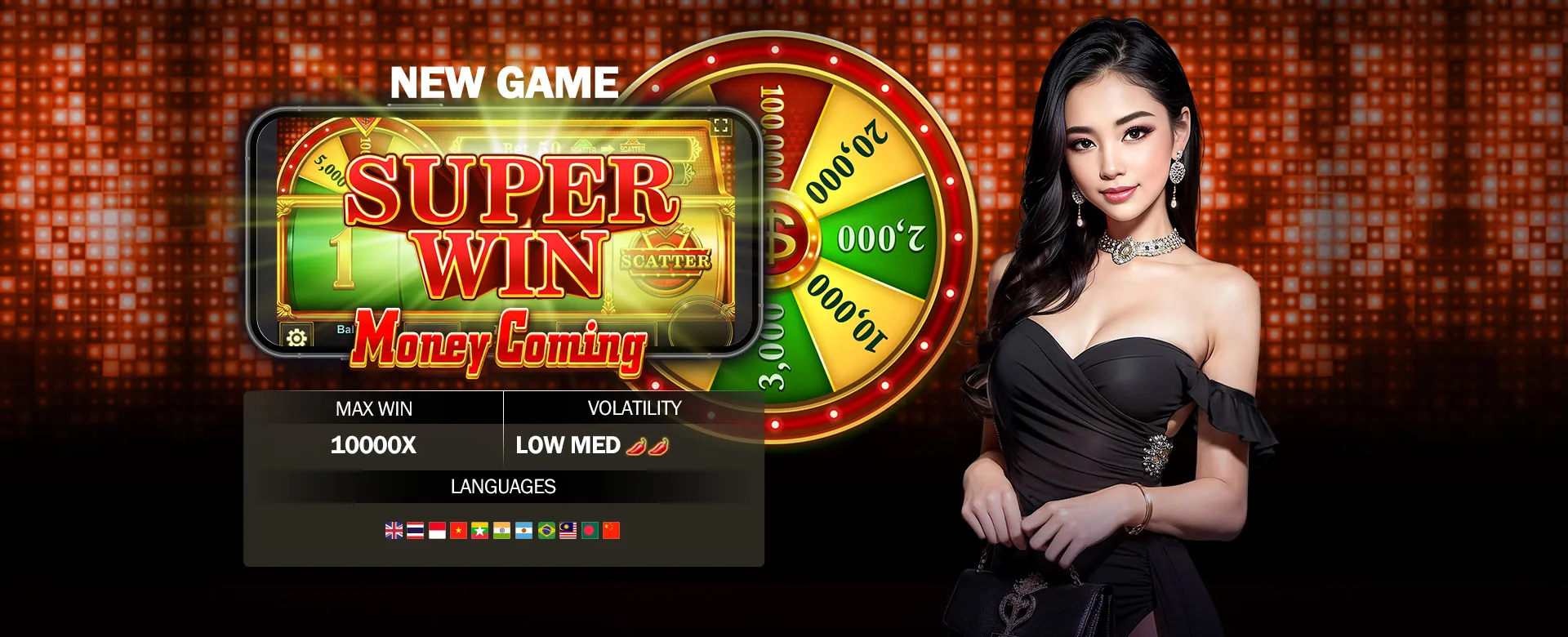 Jilicrown Poker main image, showing a vibrant online poker table with gold accents